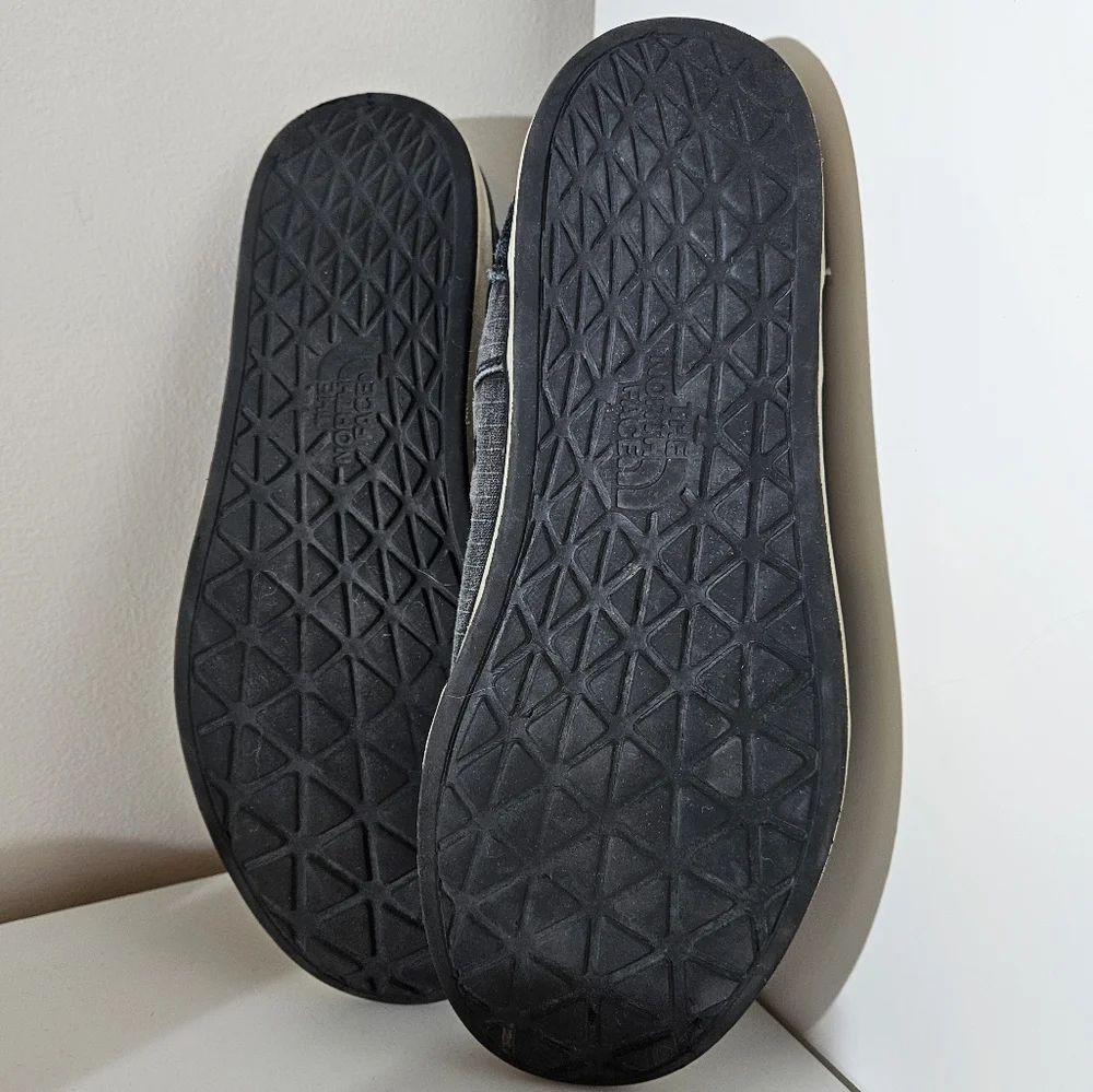 The North Face Mens Shoes Size 9 Black Gray Casual Sneakers Lace Up - Picture 4 of 5